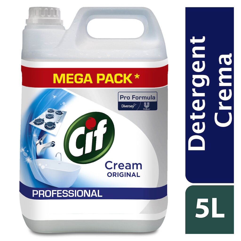 Cif Professional Cremă De Curățat Non-Abrazivă 2x5L